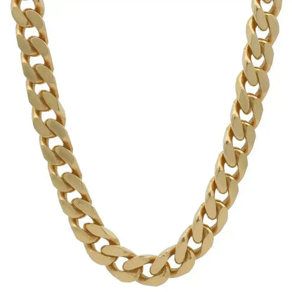 Panzerkette Halskette Breite 4,0 mm - 585 - 14 Karat Gold Auswahl
