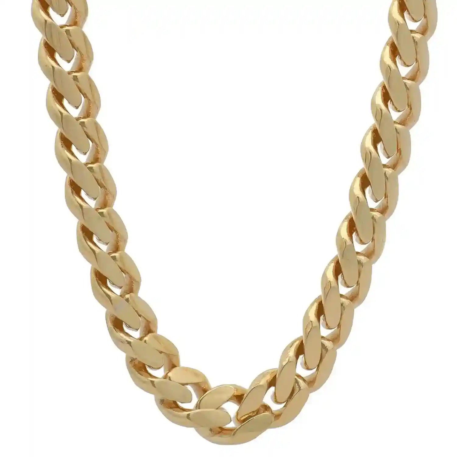 Panzerkette Halskette Breite 5,0 mm - 585 - 14 Karat Gold Auswahl - Firma Holzenplotz - Silberketten-Goldketten.de 