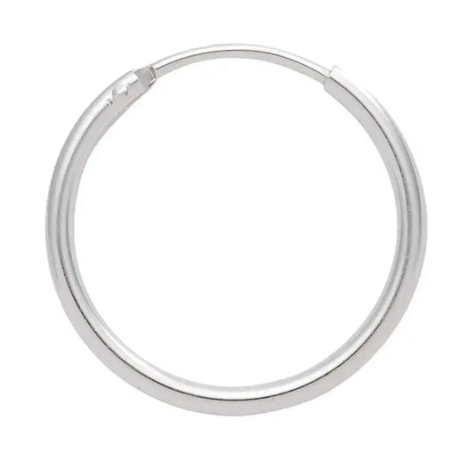 Röhrchencreolen 925 Sterling Silber - Firma Holzenplotz - Silberketten - Goldketten.de