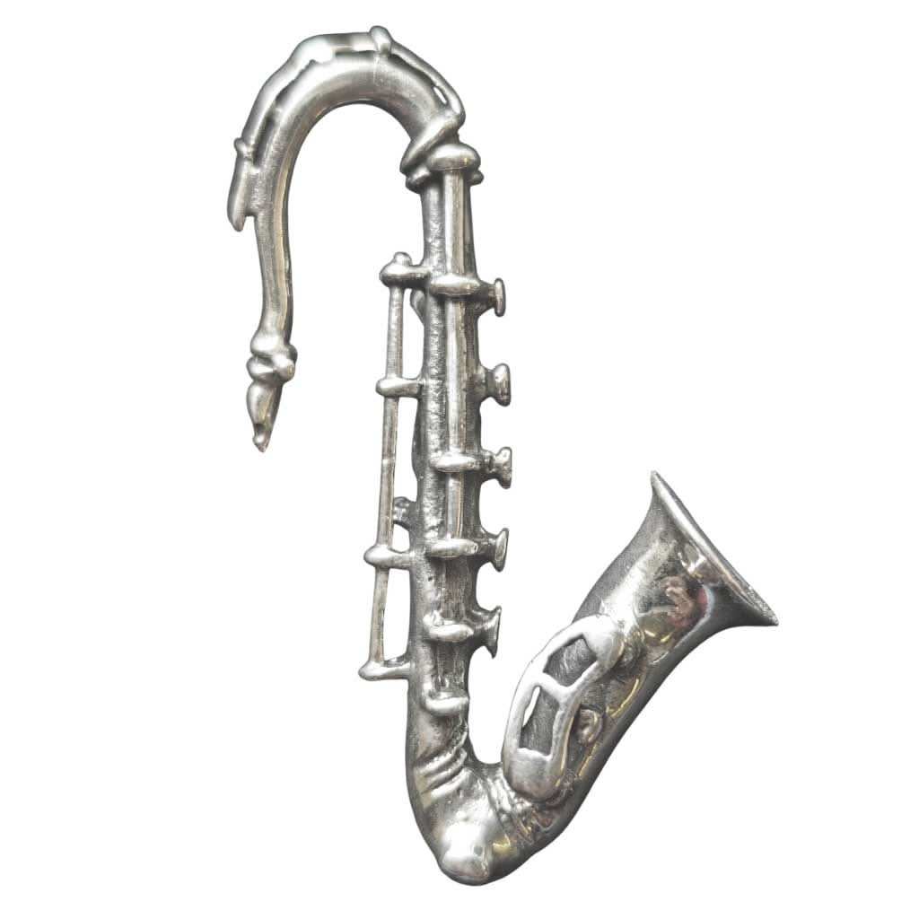 Saxophon Anhänger 925er Silber 48x30cm - Firma Holzenplotz - Silberketten - Goldketten.de