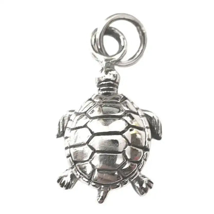 Schildkröte Schmuck Anhänger 925er Silber turtle 19x14mm - Firma Holzenplotz - Silberketten - Goldketten.de