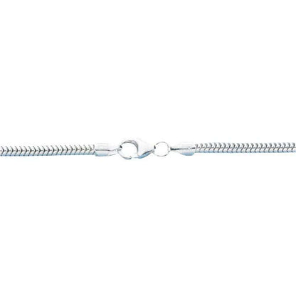 Schlangenkette Halskette  925 Sterlingsilber 