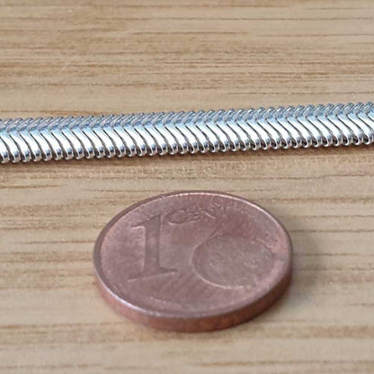 Schlangenkette Halskette  925 Sterlingsilber Auswahl