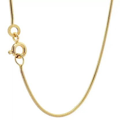 Schlangenkette Halskette Breite 0,9 mm - 333 - 8 Karat Gold Auswahl
