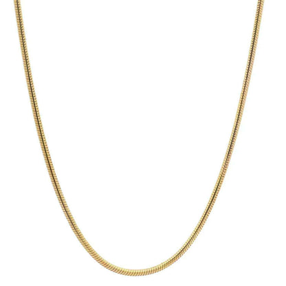 Schlangenkette Halskette Breite 0,9 mm - 333 - 8 Karat Gold Auswahl