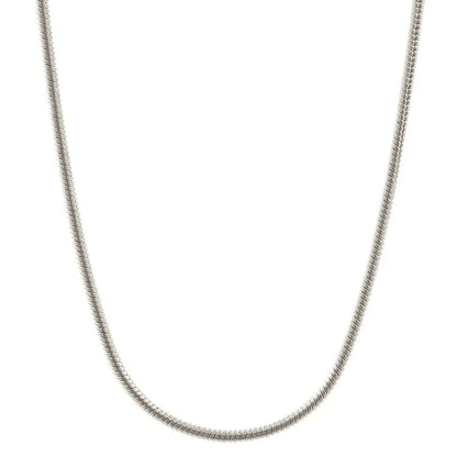 Schlangenkette Halskette Breite 0,9 mm - 925 Sterlingsilber Auswahl