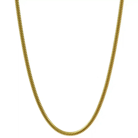 Schlangenkette Halskette Breite 1,2 mm - 333 - 8 Karat Gold Auswahl