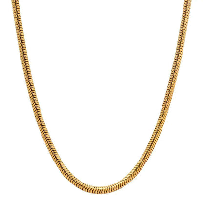 Schlangenkette Halskette Breite 1,4 mm - 333 - 8 Karat Gold Auswahl