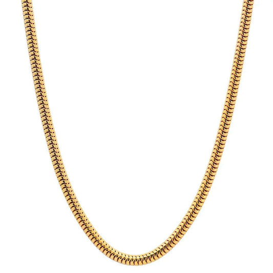 Schlangenkette Halskette Breite 1,6 mm - 333 - 8 Karat Gold Auswahl