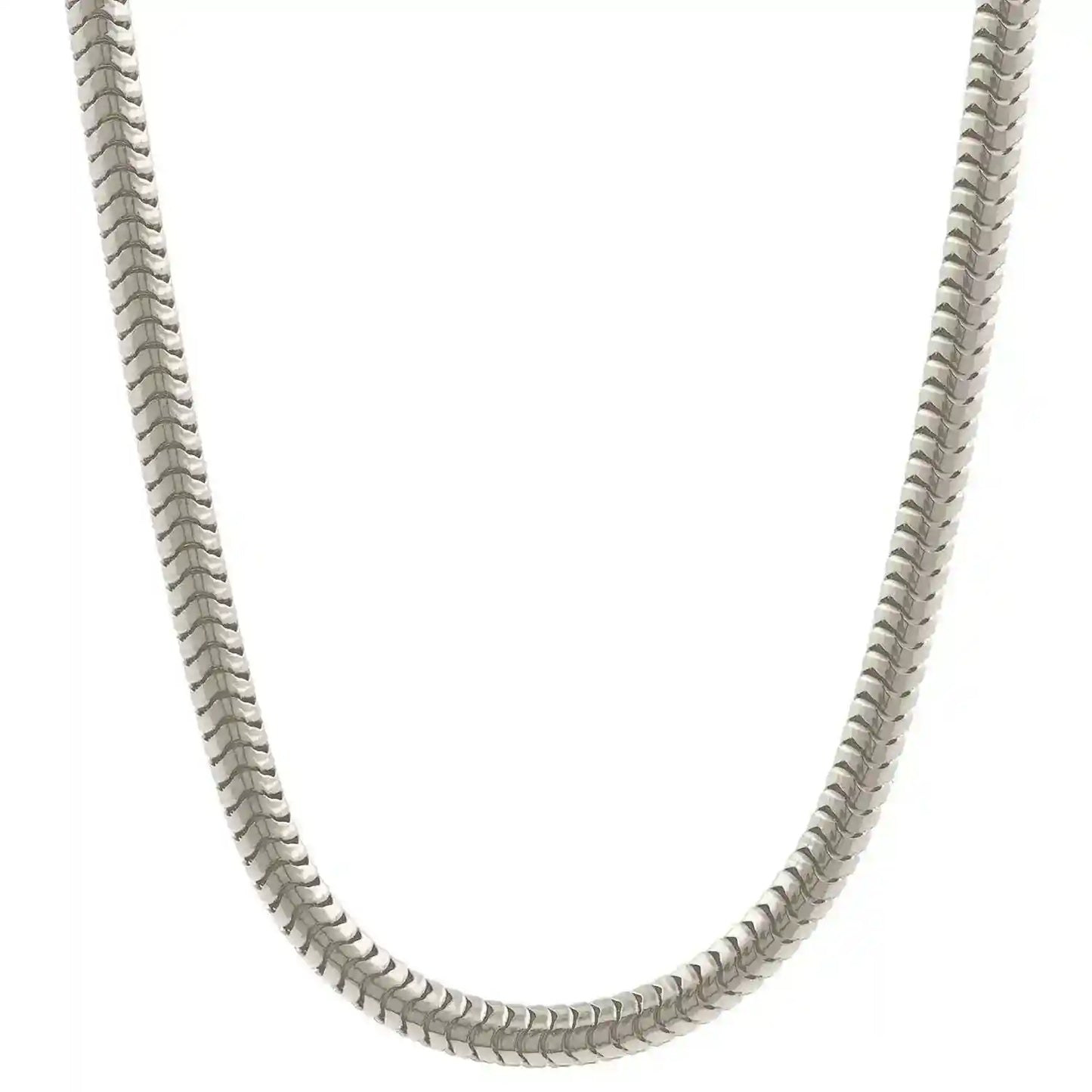 Schlangenkette Halskette Breite 3,2 mm - 925 Sterlingsilber Auswahl