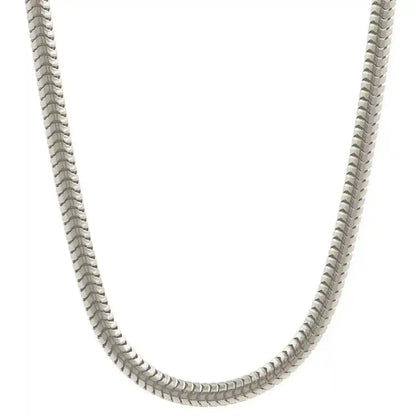 Schlangenkette Halskette Breite 3,2 mm - 925 Sterlingsilber Auswahl