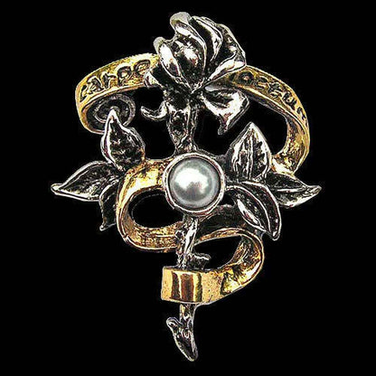 Schmuckanhänger Carpe Noctum (Nutze die Nacht) Briar Kinder der Nacht - Pflanzen - 31x40mm