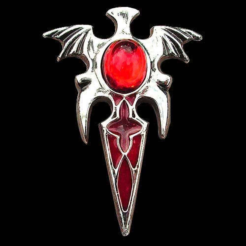 Schmuckanhänger Vampir Blutamulett Briar Kinder der Nacht - Fantasie - 30x43mm