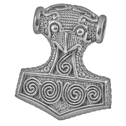 Schonenhammer Schmuck Anhänger 925er Silber - Thorhammer - 38x44mm