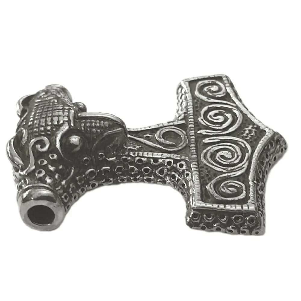 Schonenhammer Schmuck Anhänger 925er Silber - Thorhammer - 38x44mm