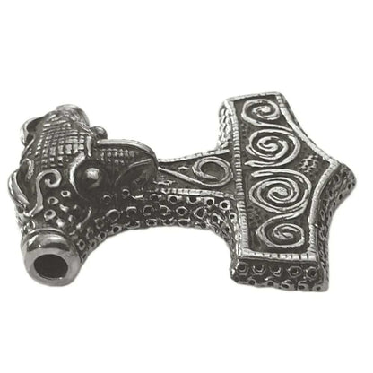 Schonenhammer Schmuck Anhänger 925er Silber - Thorhammer - 38x44mm
