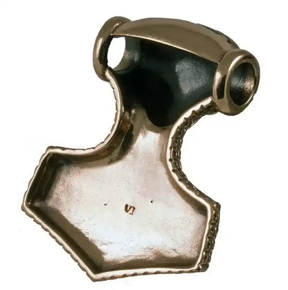 Schonenhammer Schmuck Anhänger Bronze - Thorhammer - 38x44mm