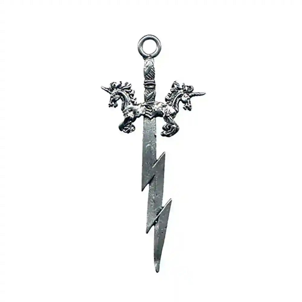Schwert des Einhorns Schmuck Anhänger - Einhorn , Waffen -