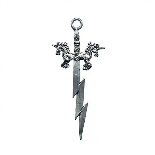 Schwert des Einhorns Schmuck Anhänger - Einhorn , Waffen -