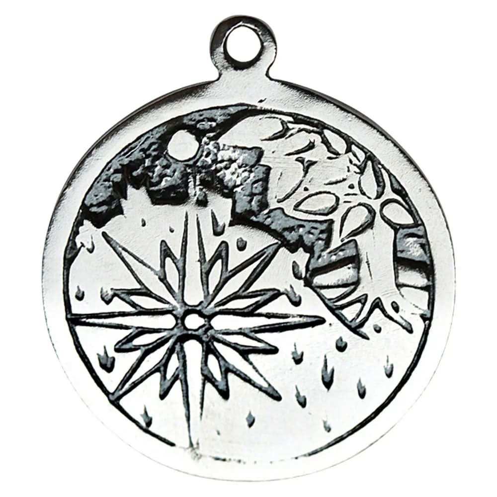 Sidhe Keltische Sternzeichen Anhänger versilbert Kette 17.Mai 8.Juni 2 - Firma Holzenplotz - Silberketten - Goldketten.de