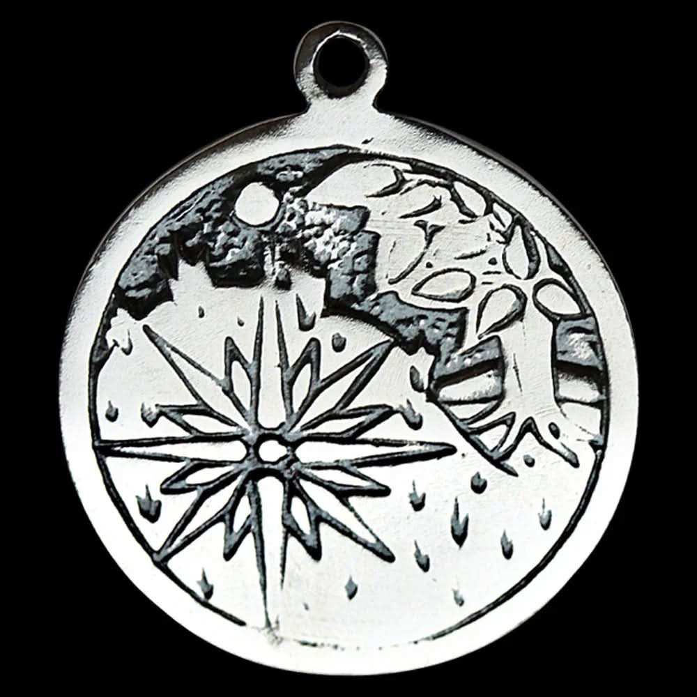 Sidhe Keltische Sternzeichen Anhänger versilbert Kette 17.Mai 8.Juni 2 - Firma Holzenplotz - Silberketten - Goldketten.de