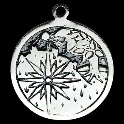 Sidhe Keltische Sternzeichen Anhänger versilbert Kette 17.Mai 8.Juni 2 - Firma Holzenplotz - Silberketten - Goldketten.de