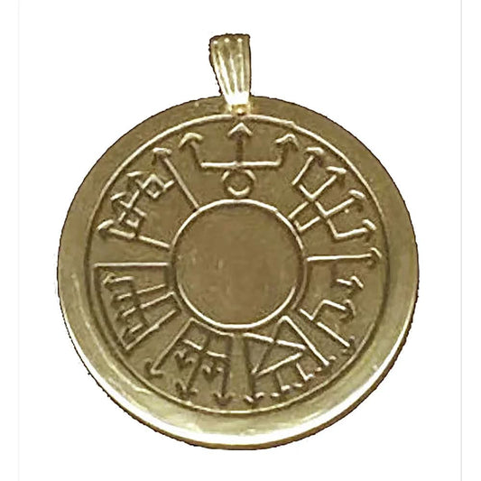 Sieben Siegel der Nacht Anhänger Schmuck 35mm Durchmesser - Firma Holzenplotz - Silberketten - Goldketten.de