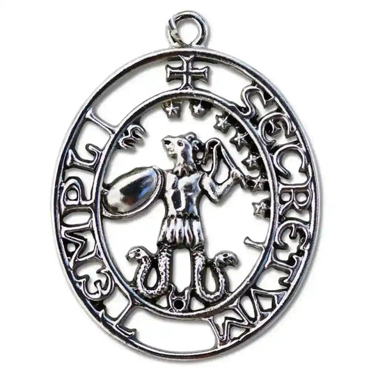 Siegel des Abraxas Anhänger Schmuck - Ankh , Mittelalter - 30x35mm - Firma Holzenplotz - Silberketten-Goldketten.de 