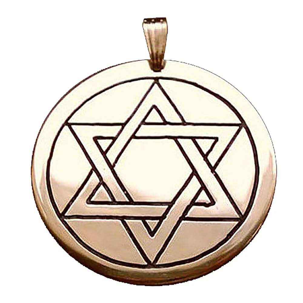 Siegel Salomonis Anhänger Schmuck 35mm Durchmesser