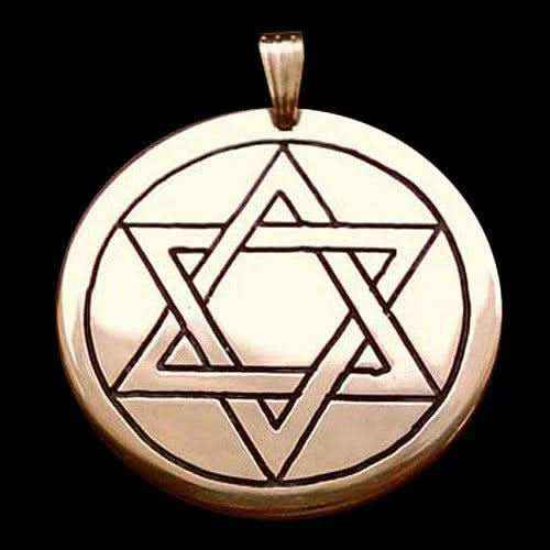 Siegel Salomonis Anhänger Schmuck 35mm Durchmesser