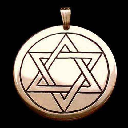 Siegel Salomonis Anhänger Schmuck 35mm Durchmesser