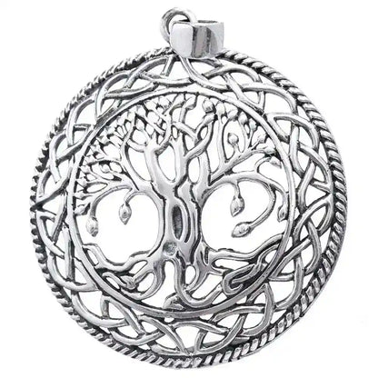 Silberanhänger Lebensbaum Baum 925er Silber - Lebensbaum - 35x45 mm