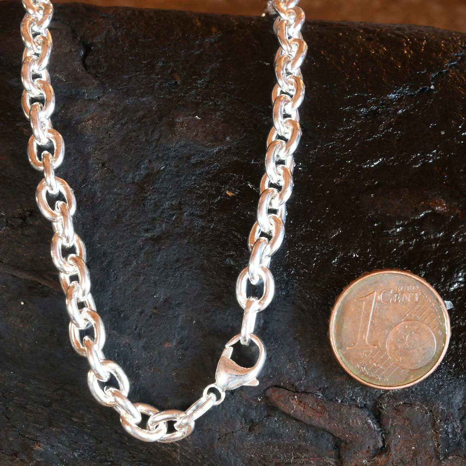 Silberkette Ankerkette Breite 5,4mm - 925 Silber - Firma Holzenplotz - Silberketten-Goldketten.de 