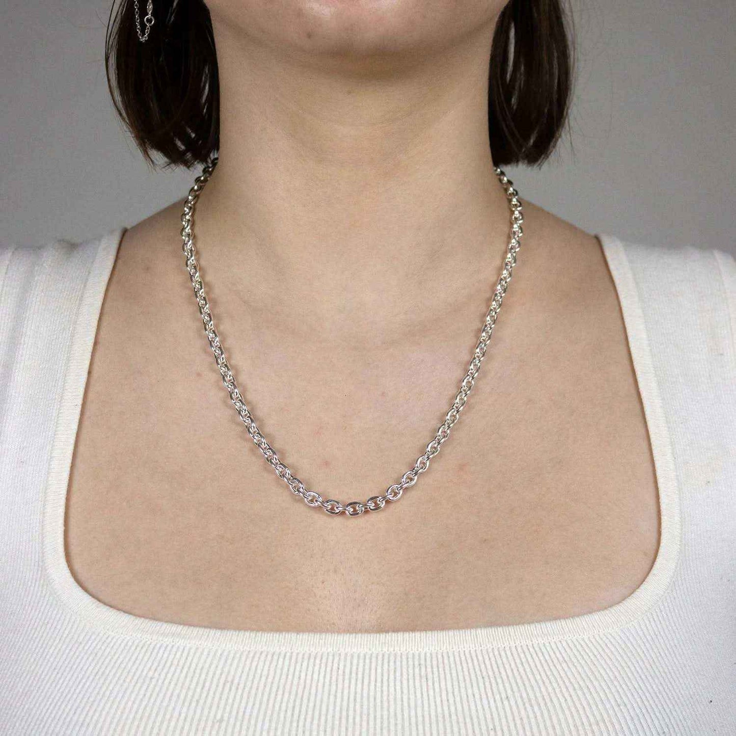 Silberkette Ankerkette Breite 5,4mm - 925 Silber - Firma Holzenplotz - Silberketten-Goldketten.de 