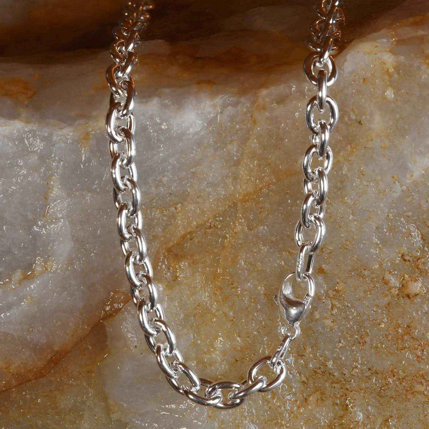 Silberkette Ankerkette Breite 5,4mm - 925 Silber - Firma Holzenplotz - Silberketten-Goldketten.de 