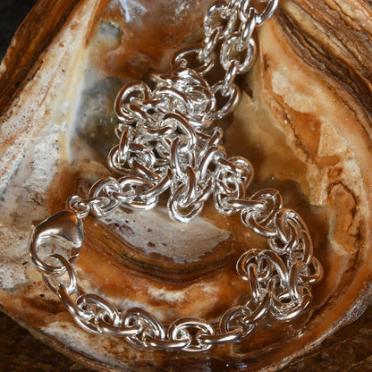 Silberkette Ankerkette Breite 6,2mm - 925 Silber - Firma Holzenplotz - Silberketten - Goldketten.de