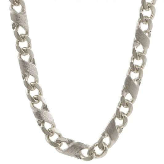 3,7 mm 45 cm Silber Halskette Dollar Kette massiv 925 Sterlingsilber hochwertige Silberkette 17,5 g
