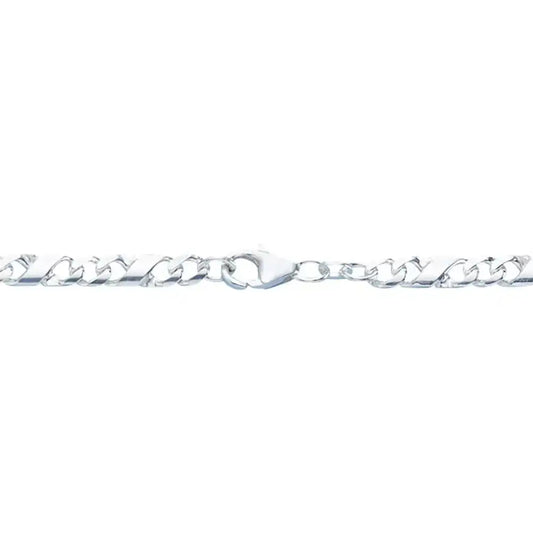 5,4 mm 925 Sterlingsilber Dollar Kette massiv Silber hochwertige Halskette - Länge nach Wahl