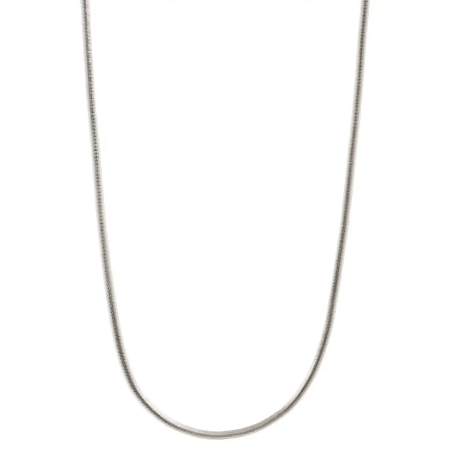 Silberkette Echt 925 Sterlingsilber Schlangenkette rund Silber Halskette - Damenkette Made in Germany - Firma Holzenplotz - Silberketten - Goldketten.de