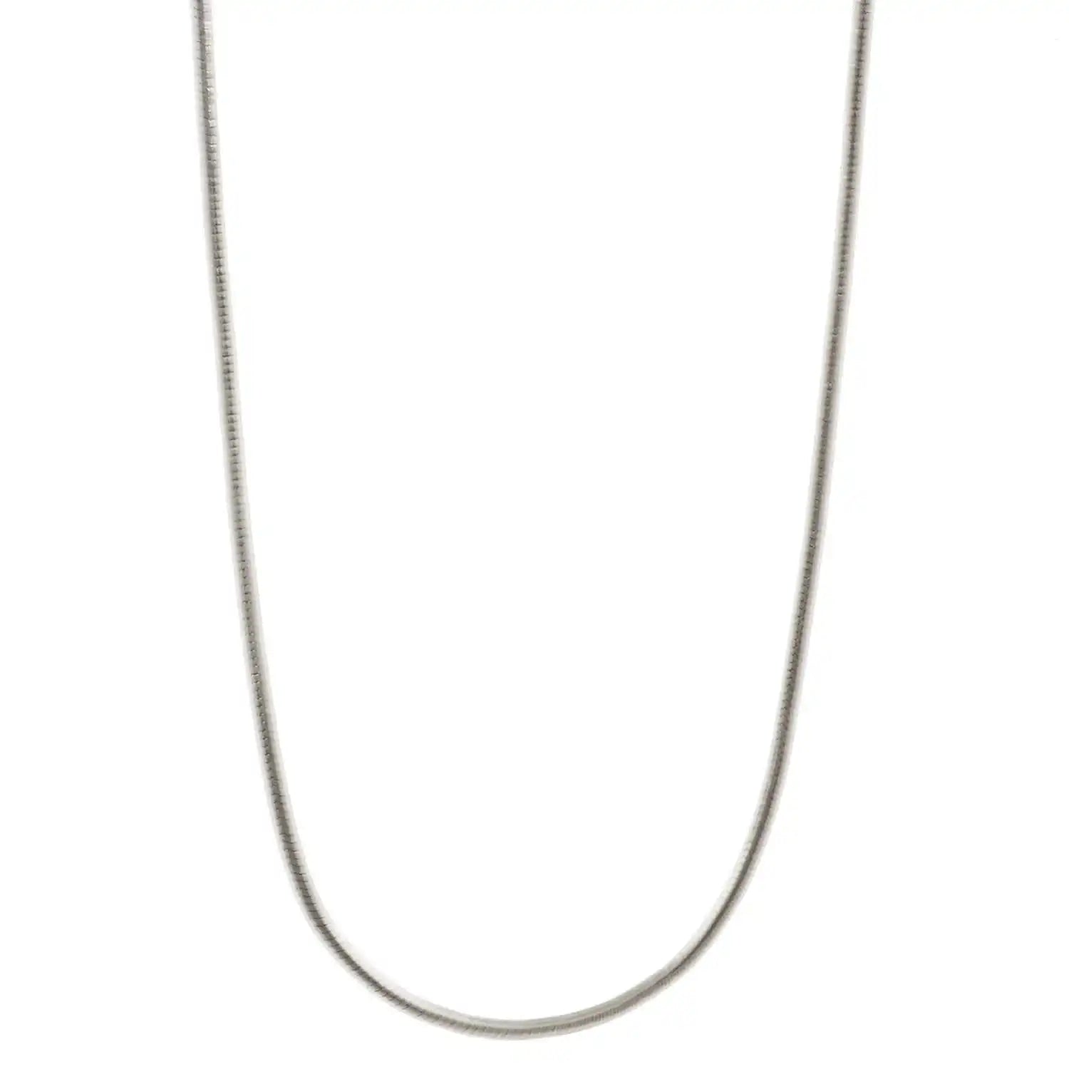Silberkette Echt 925 Sterlingsilber Schlangenkette rund Silber Halskette - Damenkette Made in Germany - Firma Holzenplotz - Silberketten - Goldketten.de