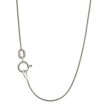 Silberkette Echt 925 Sterlingsilber Schlangenkette rund Silber Halskette - Damenkette Made in Germany - Firma Holzenplotz - Silberketten - Goldketten.de