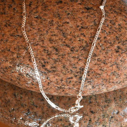 Silberkette Figarokette Breite 1,5mm - 925 Silber