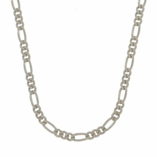 Silberkette Figarokette Breite 2,2mm - 925 Silber