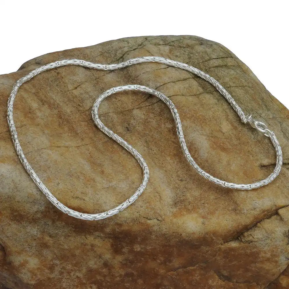 Silberkette Königskette Breite 2,3mm - 925 Silber - Firma Holzenplotz - Silberketten - Goldketten.de