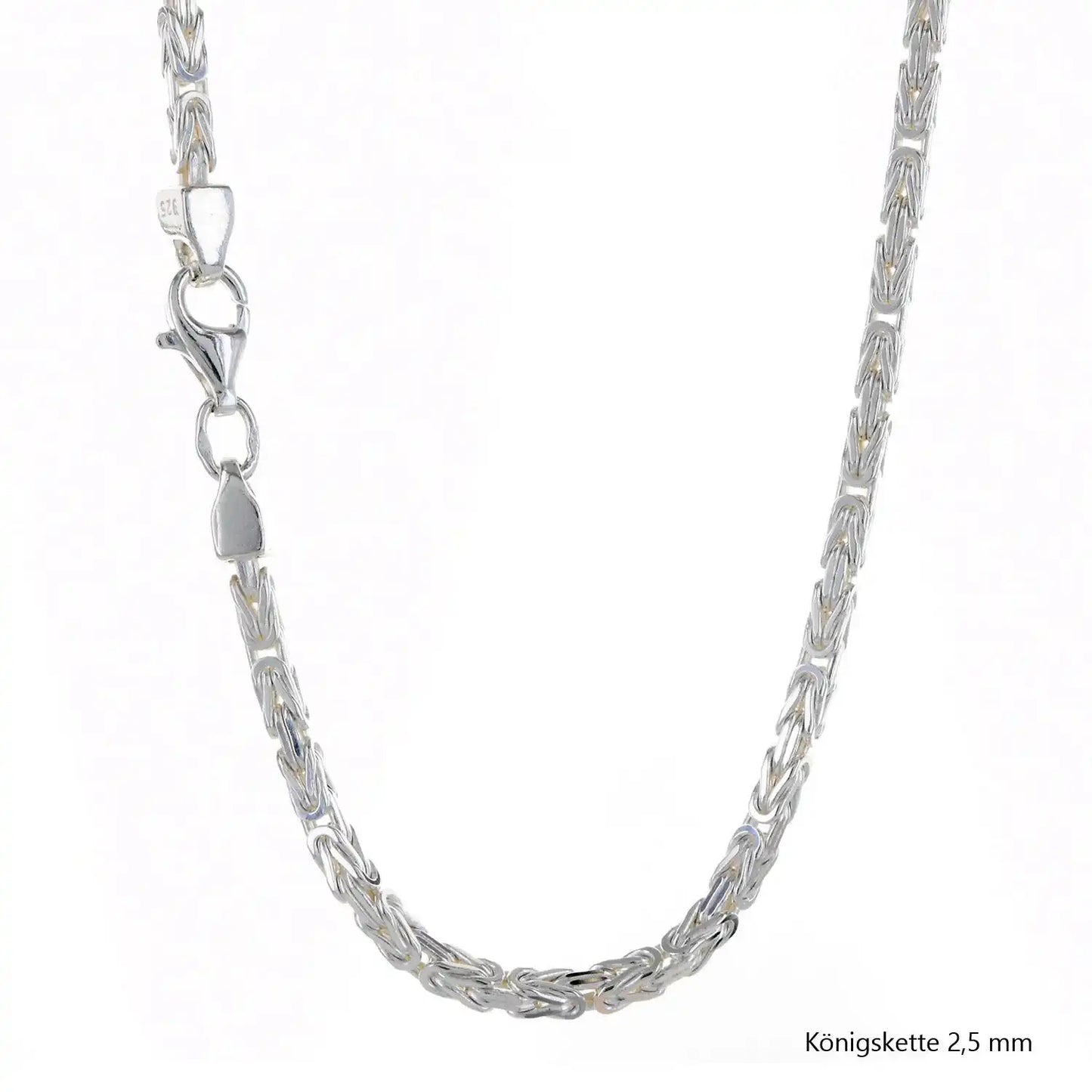 Silberkette Königskette Halsketten & Armketten echt 925 Sterlingsilber