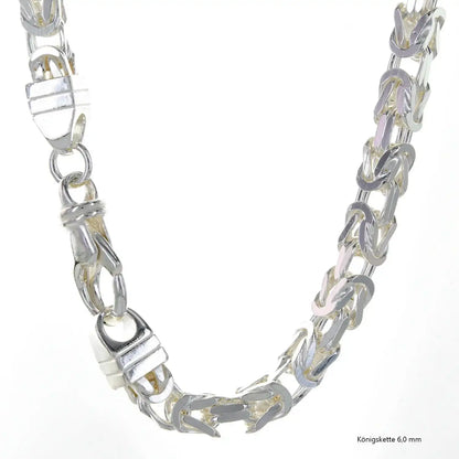 Silberkette Königskette Halsketten & Armketten echt 925 Sterlingsilber