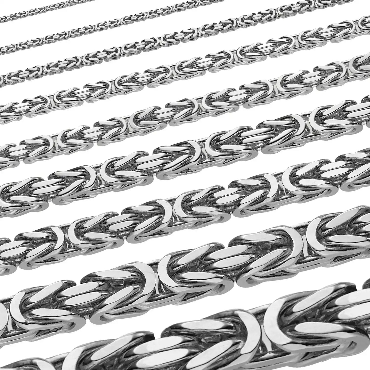 Silberkette Königskette Halsketten & Armketten echt 925 Sterlingsilber