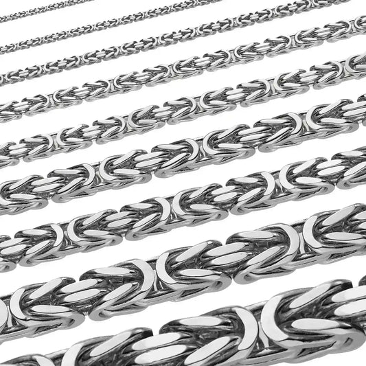 Silberkette Königskette Halsketten & Armketten echt 925 Sterlingsilber - Firma Holzenplotz - Silberketten-Goldketten.de 