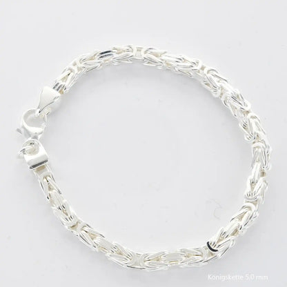 Silberkette Königskette Halsketten & Armketten echt 925 Sterlingsilber