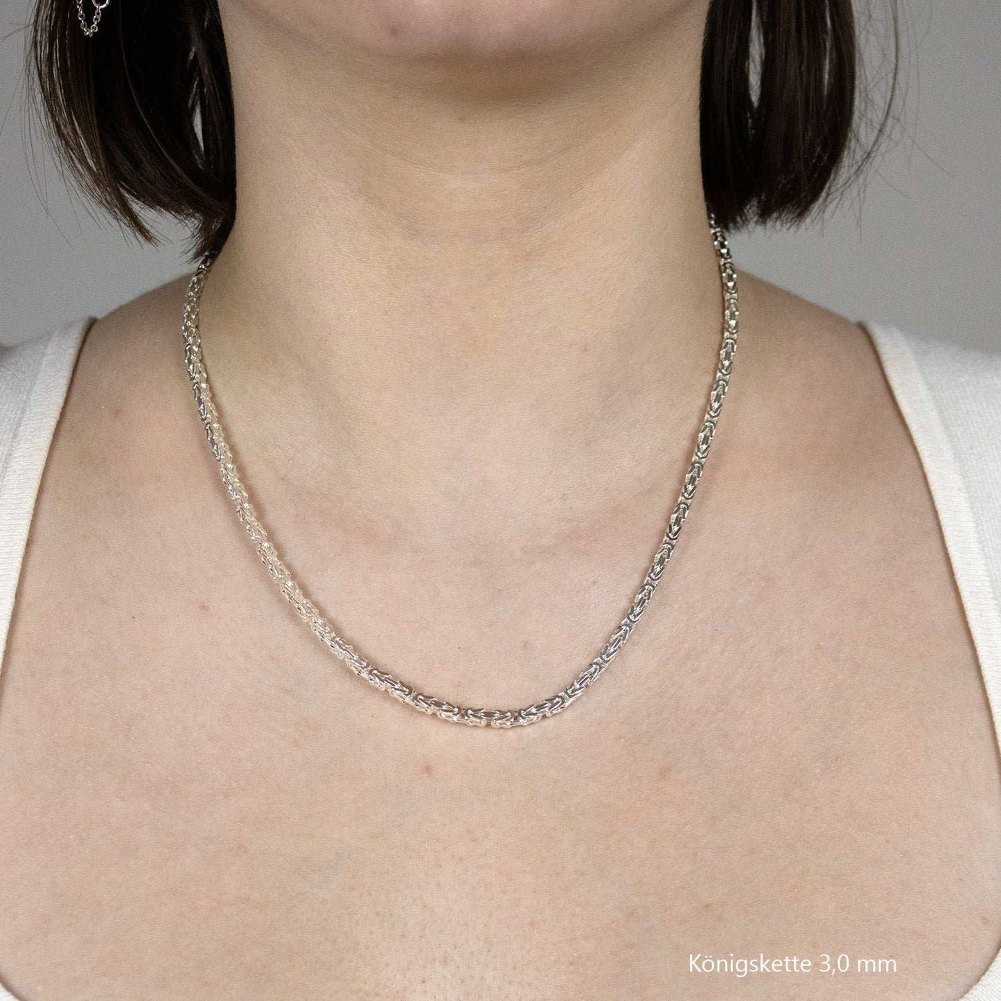 Silberkette Königskette Halsketten & Armketten echt 925 Sterlingsilber